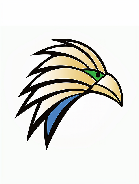 Orel, Dravec, Pták, Logo, Barvitý