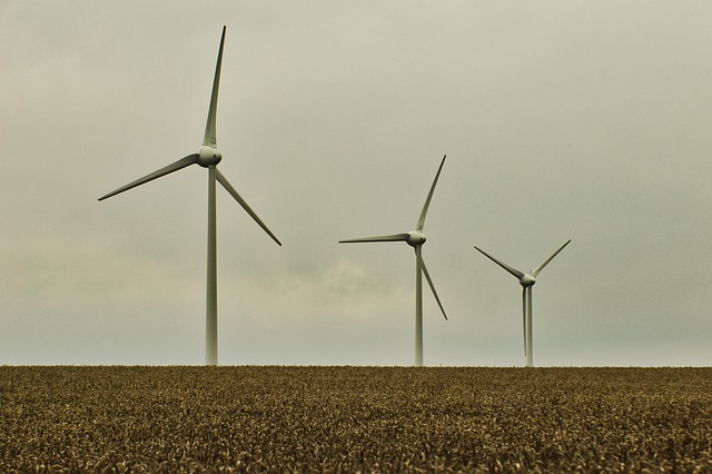 Windmolen, Windkracht, Windturbine