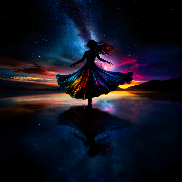 Free ai generated woman figure illustration