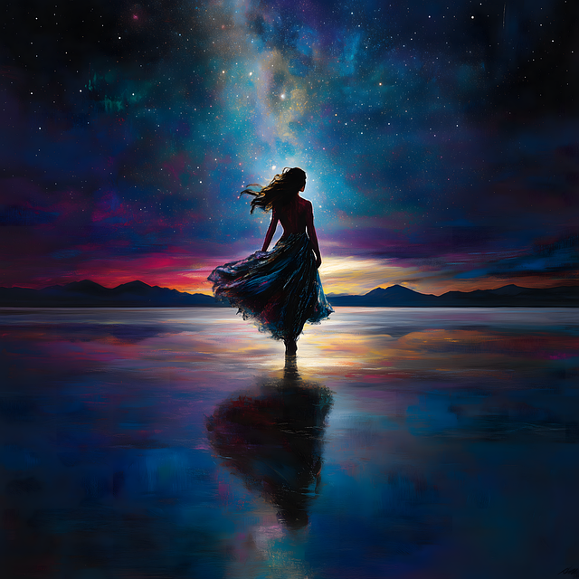 Free ai generated woman figure illustration
