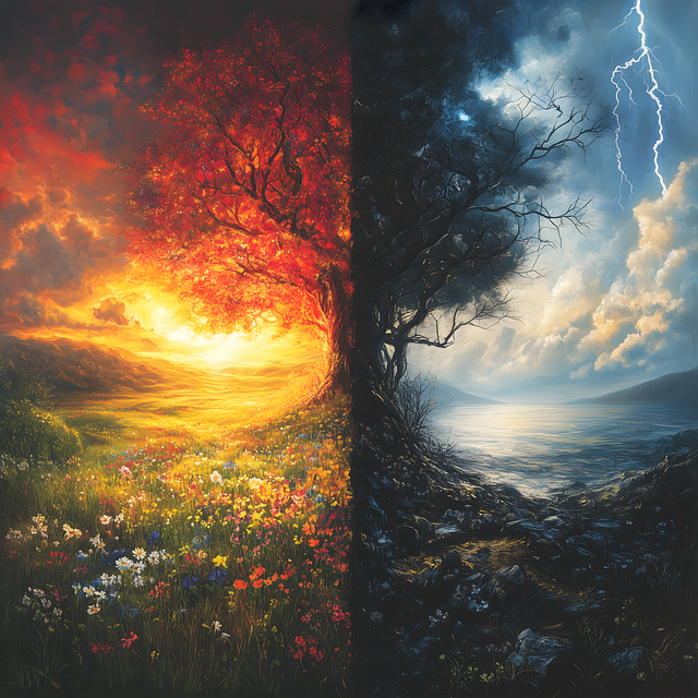 Rechts, Teuflisch, Dunkelheit, Licht