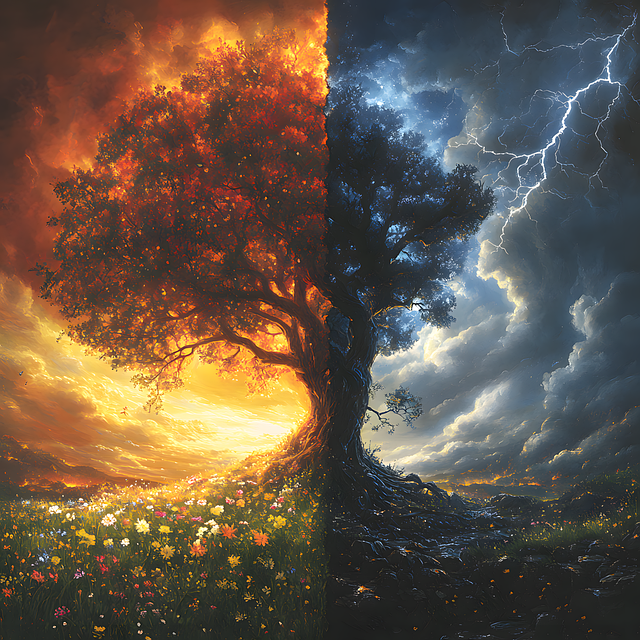 Rechts, Teuflisch, Dunkelheit