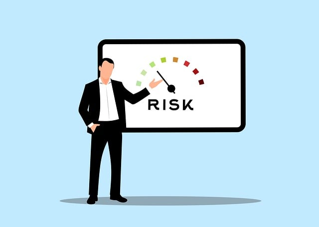 Free risk management system technology vector