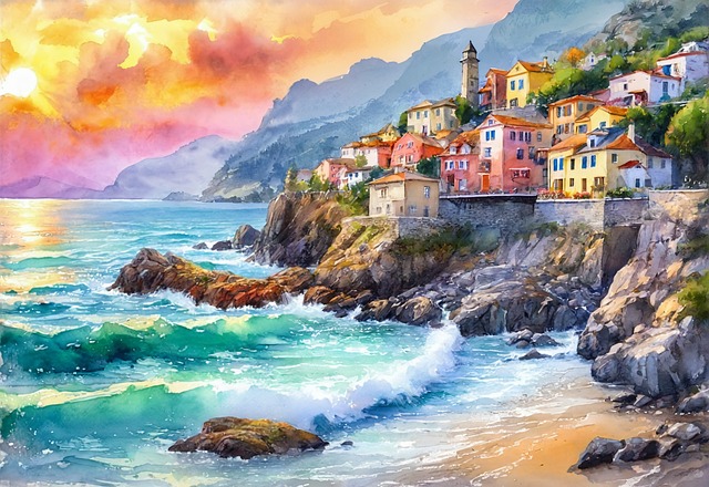 Ai Generiert, Aquarellmalerei