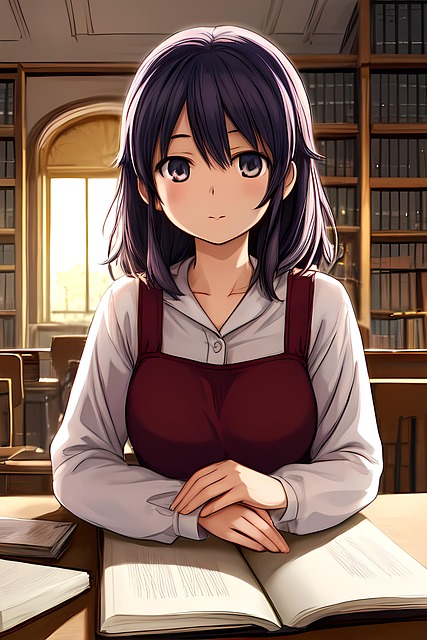 Free Anime Girl illustration and picture
