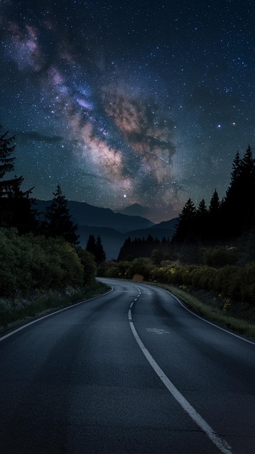 Free universe space milky way illustration