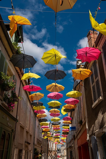 Sancerre, Paraguas, Parasol, Sol