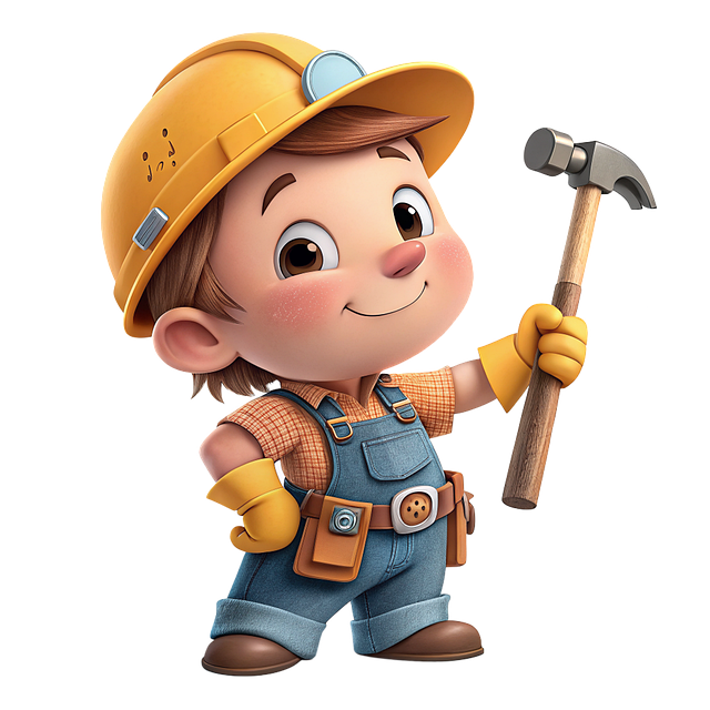Baumeister, Reparatur, Arbeiter, Helm