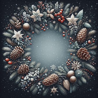 Free Winter Spruce illustration and picture
