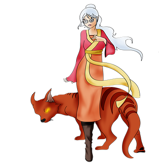 Free Woman Kimono illustration and picture