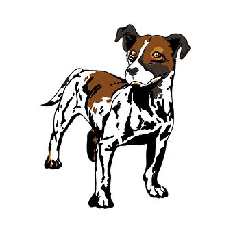 Free Dog Puppy illustration and picture