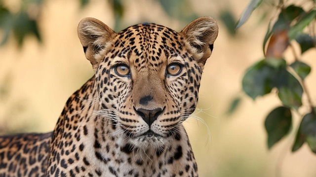 Free leopard cheetah jaguar illustration