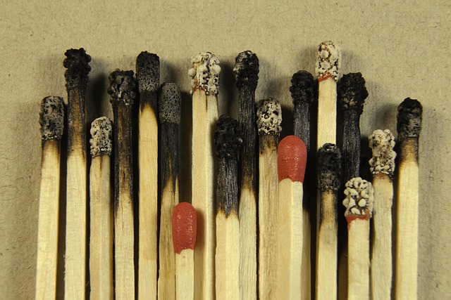 Burn-Out, Vuur, Spanning, Verbrand