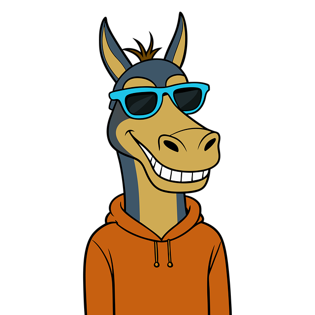 Free donkey animal nature illustration