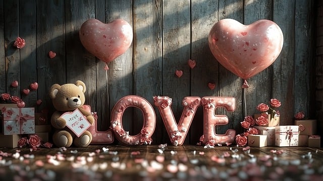 Free ai generated valentine love illustration
