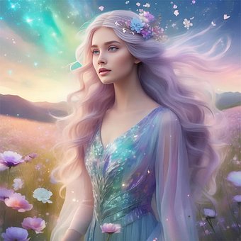 Free Beautiful Angel Angel illustration and picture