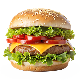 Free Ai Generated Burger illustration and picture