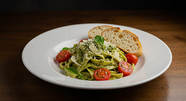 Free ai generated food pasta illustration