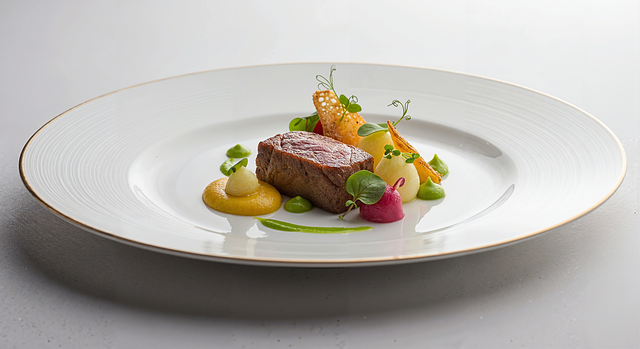 Free ai generated food dish illustration