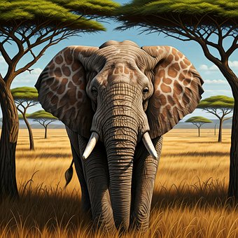 Free Elephant Animal illustration and picture