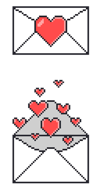 Free envelope mail love illustration