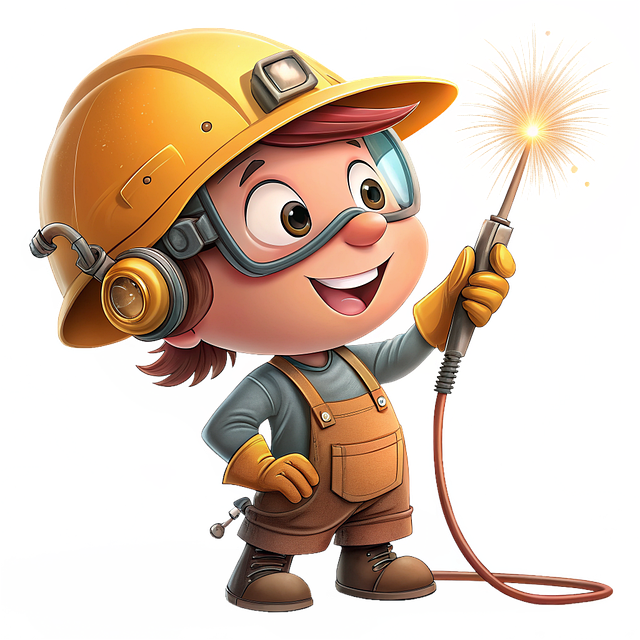 Download free HD stock image of Ai Generated Welder Free ai generated welder profession illustration