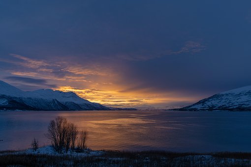 Free Sunset Sea photo and picture