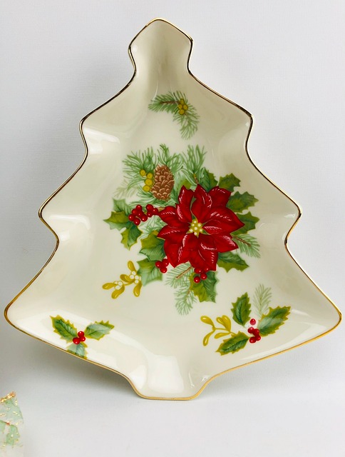 Porzellan, Teller, Weihnachten, Ferien