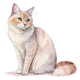 Free Ai Generated Cat illustration and picture