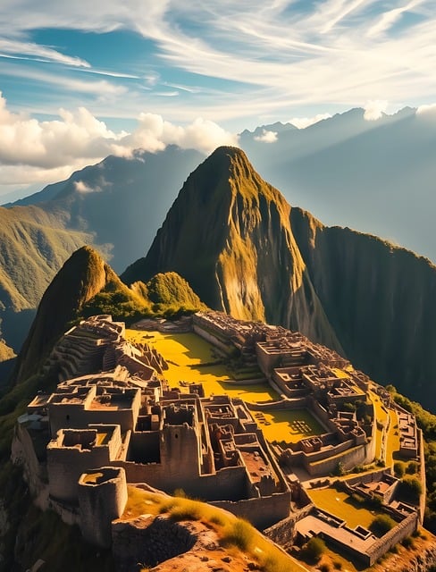 Free peru nature architecture illustration