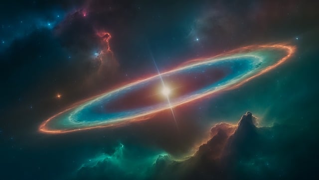 Free nebulae galaxy space illustration
