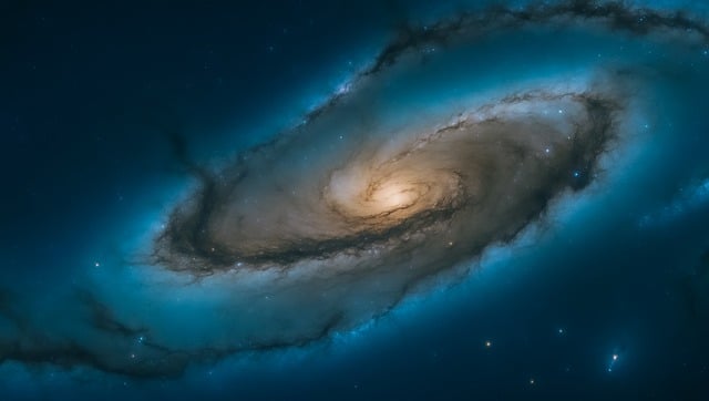 Free nebulae galaxy space illustration