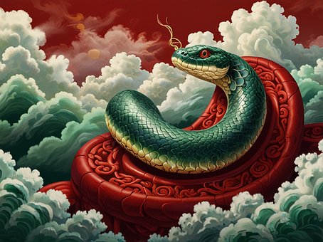 Free Lunarnewyearcontest Snake illustration and picture