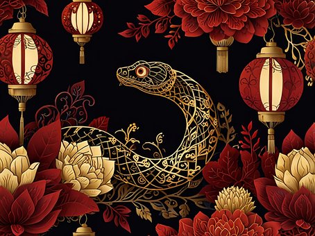 Free Lunarnewyearcontest Snake illustration and picture