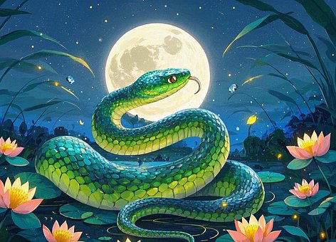 Free Lunarnewyearcontest Snake illustration and picture