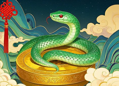 Free Lunarnewyearcontest Snake illustration and picture