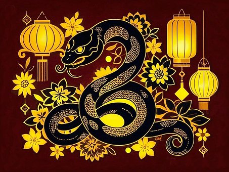 Free Lunarnewyearcontest Snake illustration and picture