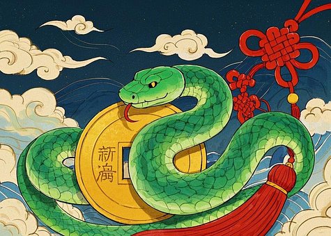 Free Lunarnewyearcontest Snake illustration and picture