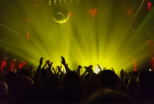 Parti, Konsert, Å Danse, Diskotek