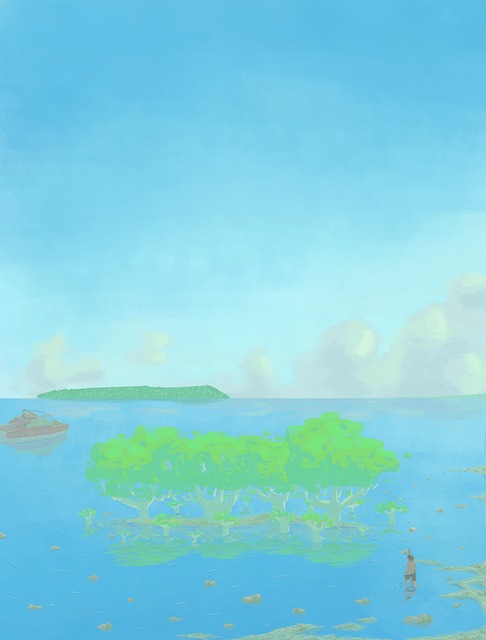 Free Ocean Mangrove illustration and picture