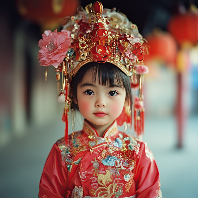 Free ai generated girl little girl illustration