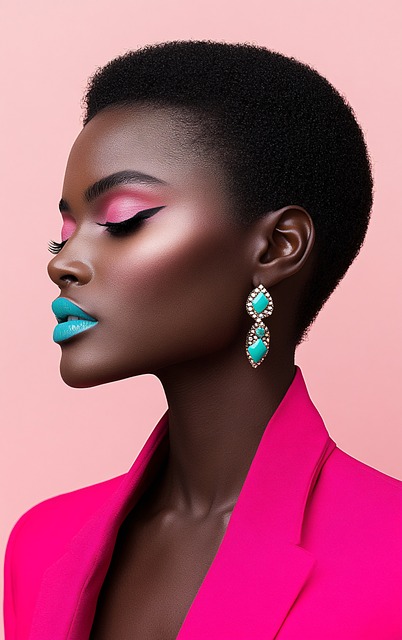 Free ai generated fashion makeup illustration