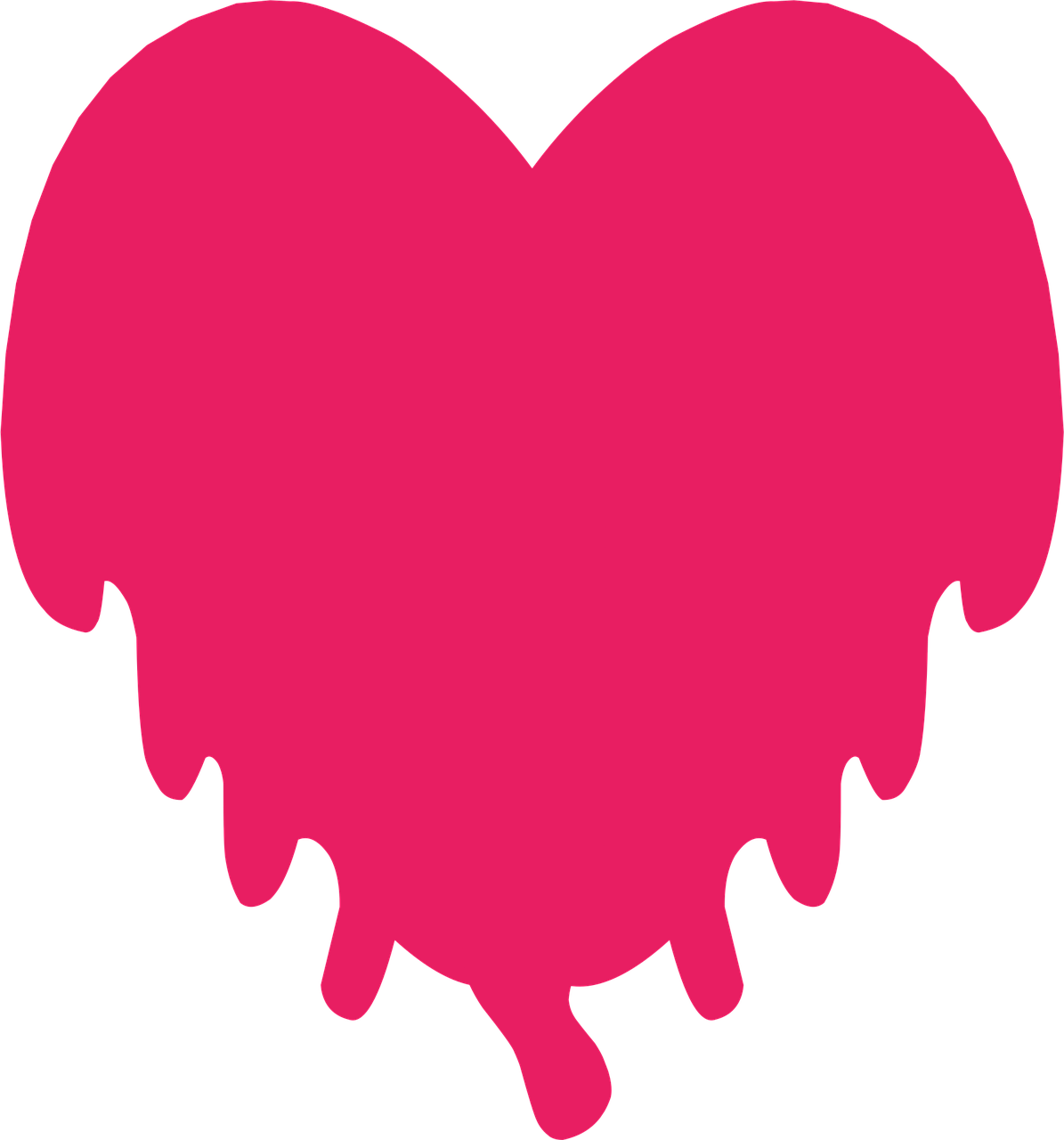 Download hearts love valentine royalty free vector graphic pixabay