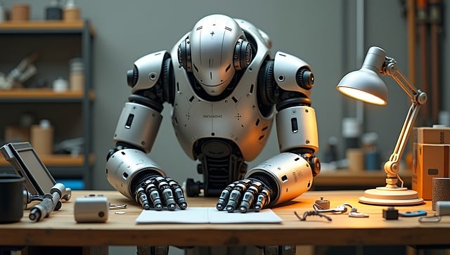 Free Artificial Intelligence Robot illustration and picture