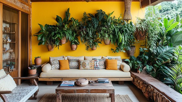 Woonkamer In Braziliaanse Stijl