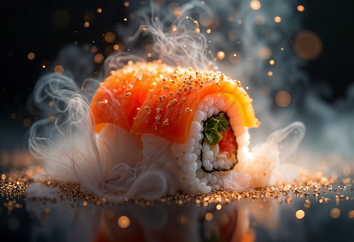 Sushi, Mad, Fad, Japansk, Nigiri