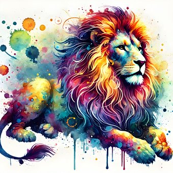 Free Lion Nature illustration and picture