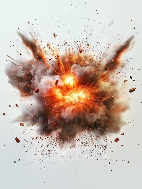 Exploding Object Picture Download Explosion, Dynamic, Realistic. Royalty-Free Stock Illustration ...