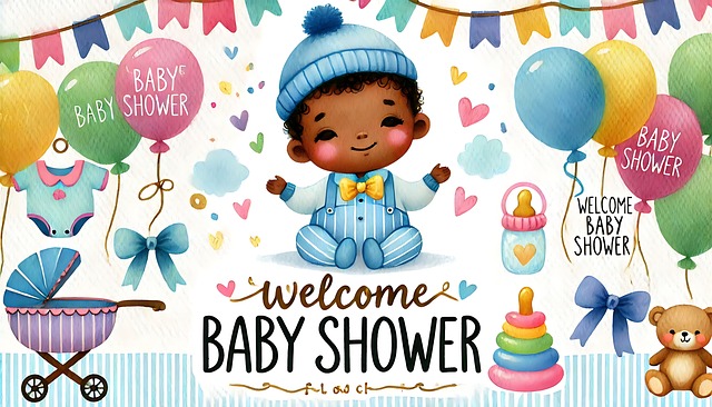 Babypartyillustration