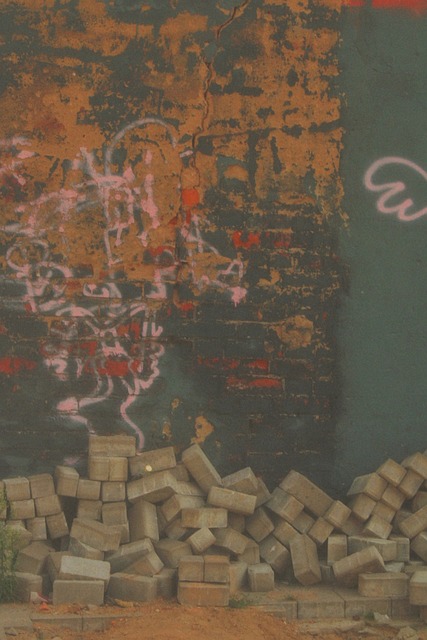 Pintada, Construcción, Pared, Ladrillo